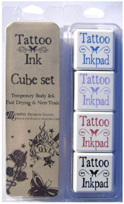 Tattoo Ink Cube Package