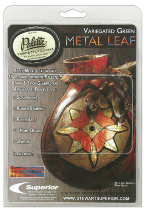 Stamp and Stick Metal Leaf Kit