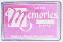 Memories Embossing Ink Pad