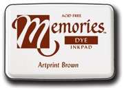 Brown All Purpose Permanent Stamp Ink Pad – MoxieTizzy