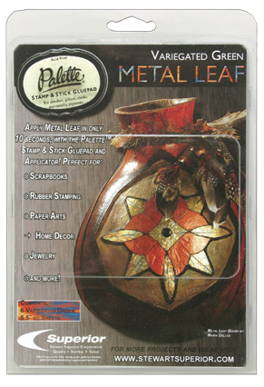 Stamp and Stick Metal Leaf Kit